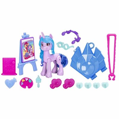 My Little Pony Sevimli İşaret Sihri Figürü İzzy Moonbow F5252