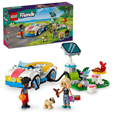 LEGO Friends Elektrikli Araba ve Şarj İstasyonu 42609