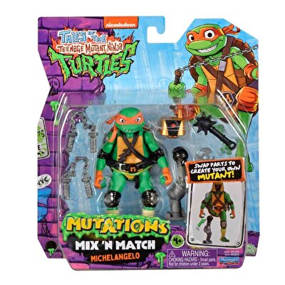 TMNT Mix'n Match Michelangelo Figürü 11 Cm