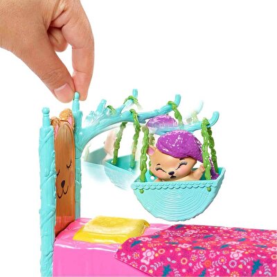 Enchantimals Oda ve Bebek Oyun Setleri Snore Ayıcık ve Ayı Bren FRH46