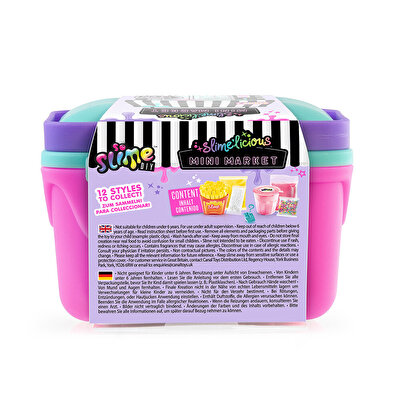 So Slime DIY Slimelicious Mi̇ni̇ Market Sepeti̇ Snacks Collection