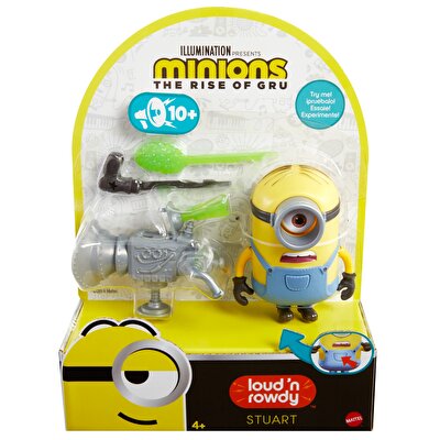 Minions 10 cm Sesli ve Hareketli Film Figürleri - Stuart GMF04