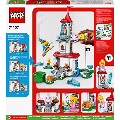 LEGO Super Mario Cat Peach Kostümü Donmuş Kule Ek Macera Seti 71407