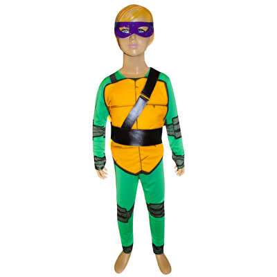 Ninja Kaplumbağalar Donatello Kostüm 4-6 Yaş