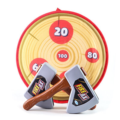 Mega Hedefli Cırtlı Balta Seti