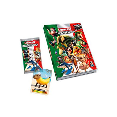 Lamincard Italian Brainrot Çıkartma Abümü ve Kart