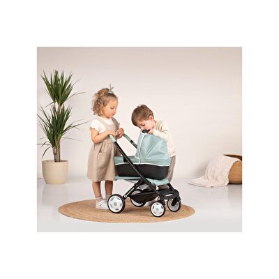 Smoby Maxi Cosi & Quinny Gri 3'ü1 arada Oyuncak Bebek Arabası