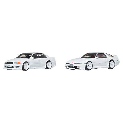 Hot Wheels 2'li̇ Premi̇um Araba Seti Toyota Chaser Jzx 100 Ve 1989 Toyota Supra JHW57