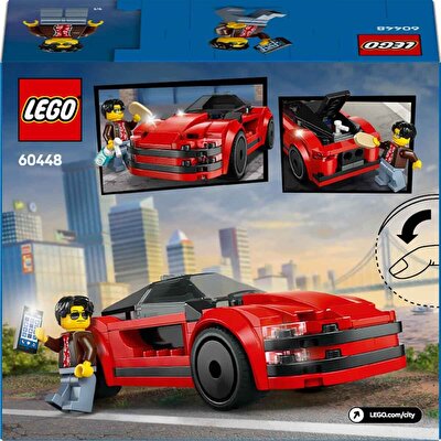 LEGO City Kırmızı Spor Araba 60448