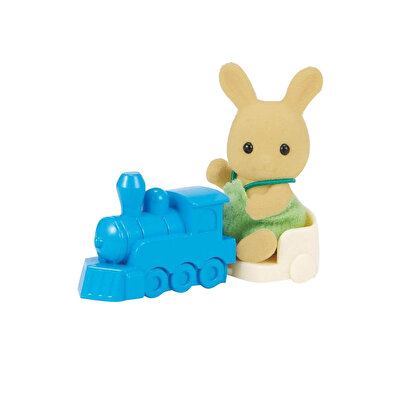 Sylvanian Families Kahverengi Tavşan Bebek ve Treni 5134