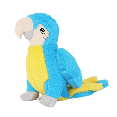 Peluş Papağan Mavi 35 Cm