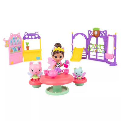 Gabby's Dollhouse Kitty Peri Bahçe Partisi Oyun Seti