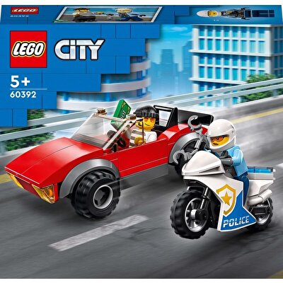 LEGO City Polis Motosikleti Araba Takibi 60392