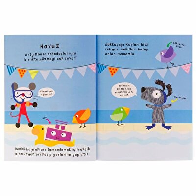 Arty Mouse - Yapıştırma Etkinlikleri