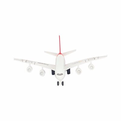 Die Cast Çek Bırak Uçak H180 Kırmızı