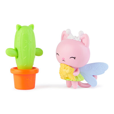 Gabby’s Dollhouse Kitty Fairy & Cactus Figür ve Aksesuar Seti
