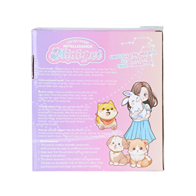 Mini Pet Yürüyen Sesli Peluş Kedi