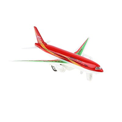 Die Cast Sesli ve Işıklı Çek Bırak Uçak