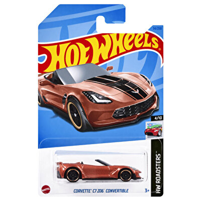 Hot Wheels Tekli Arabalar Corvette C7 Z06 Convertible HKK10