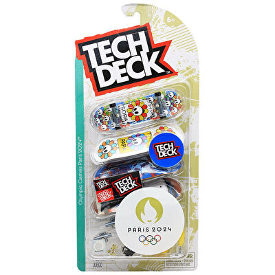 Tech Deck Paris 2024 Olympic Games Dörtlü Paket Sora