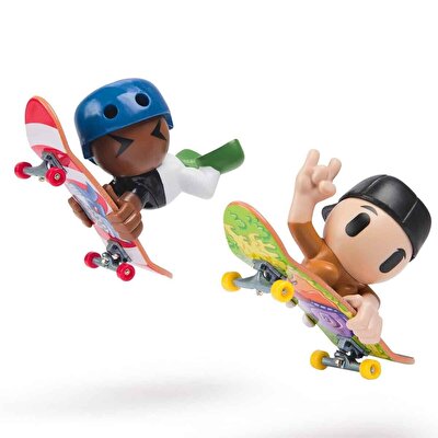 Tech Deck SK8 Crew Figürlü Parmak Kaykayı 2’li Set 2