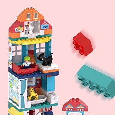 Şehir Evi Blok Seti 163 Parça