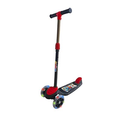 Swing Işıklı Scooter Kırmızı