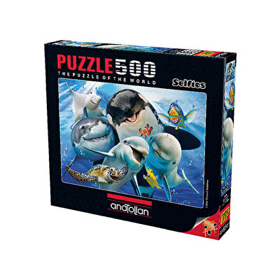 Anatolian 500 Parça Puzzle Derinlerde Selfie