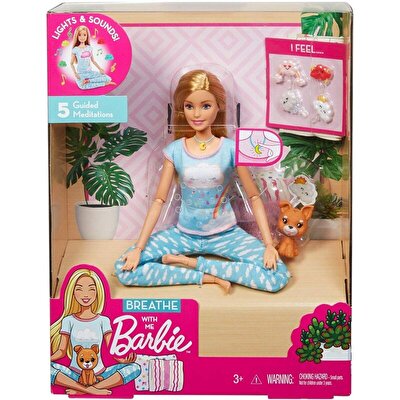 Barbie Wellness Barbie Nefes Egzersizi Bebeği GNK01