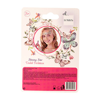 Lukky Simli Çilek Aromalı Lila Dudak Parlatıcısı