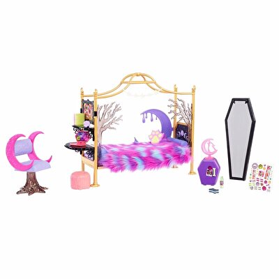 Monster High Clawdeen Wolf Harika Yatak Odası Oyun Seti HHK64