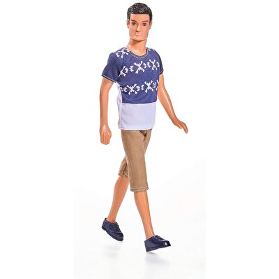 Steffi Love Kevin Relax Esmer Lacivert Beyaz T-shirt