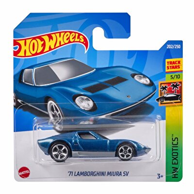 Hot Wheels Tekli Arabalar 71 Lamborghini Miura Sv HCX02