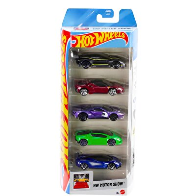 Hot Wheels Beşli Araba Seti Hw Motoshow JBJ89