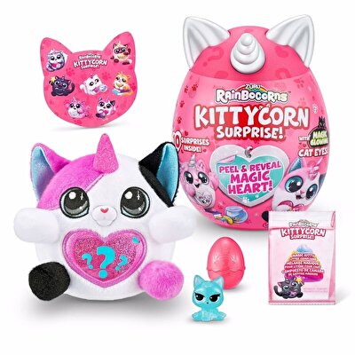 Rainbocorns Kittycorn Mini Sürpriz Beyaz Kedi Kulaklı