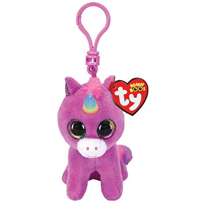 TY Beanie Boo's Mor Unicorn Rosette Anahtarlık 12 Cm
