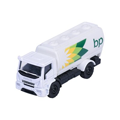 Majorette Ride Now Serisi Arabaları Iveco Eurocargo Beyaz Tanker