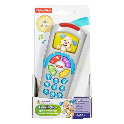 Fisher Price Eğlen ve Öğren Eğitici Köpekçiğin Uzaktan Kumandası DLK60