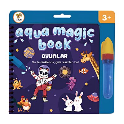 Aqua Magic Sihirli Boyama Kitabı Oyunlar