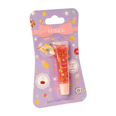Lukky Simli Kiraz Aromalı Dudak Parlatıcısı