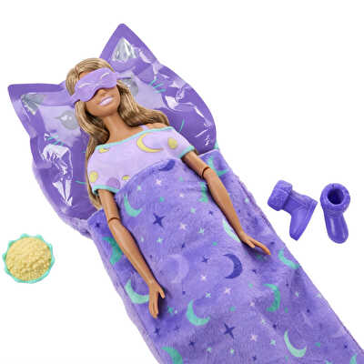 Barbie Party Unboxed Pijama Partisi Mor JMR90