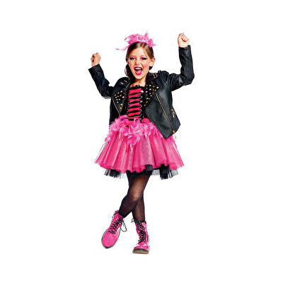 Lady Punk Kostümü 4 Yaş