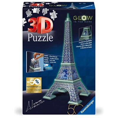 Ravensburger Karanlıkta Parlayan 3D Puzzle Eyfel