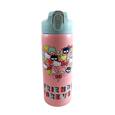 Hello Kıtty and Frıends 600 Ml Çelik Matara