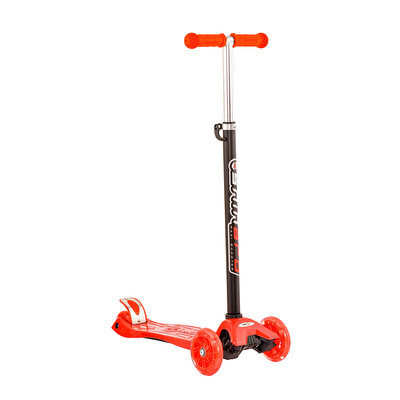 Maxi Işıklı Scooter Kırmızı