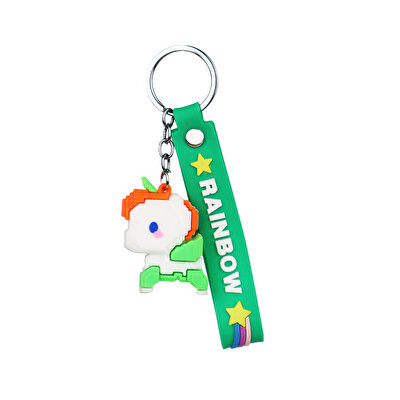 Giftpoint Animal Rainbow Unicorn Turuncu Anahtarlık