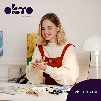 OKTO The Great Wave of Kanagawa 3D Duyusal Sanat Seti