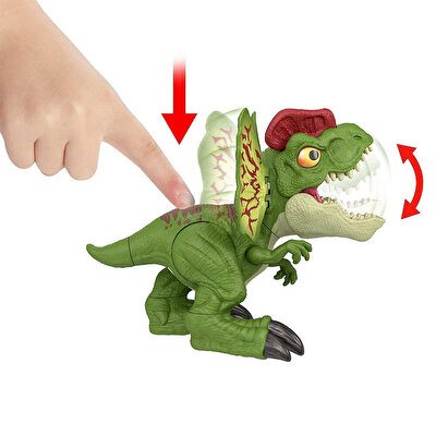 Jurassic World Uncaged İnteraktif Dilophosaurus Figürü HNT65