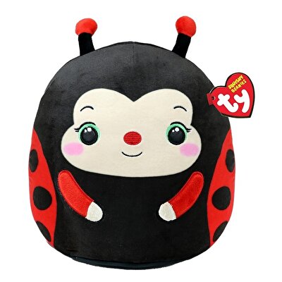 TY Lucy Red Ladybug Squishy 25 cm