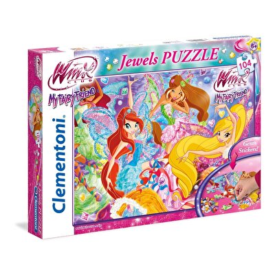 Winx Jewels Puzzle 104 Parça
